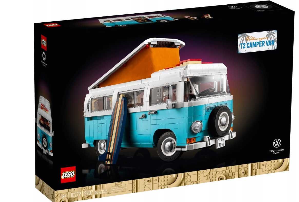 LEGO Creator Expert 10279 VW Camper, Mikrobus kempingowy Volkswagen T2