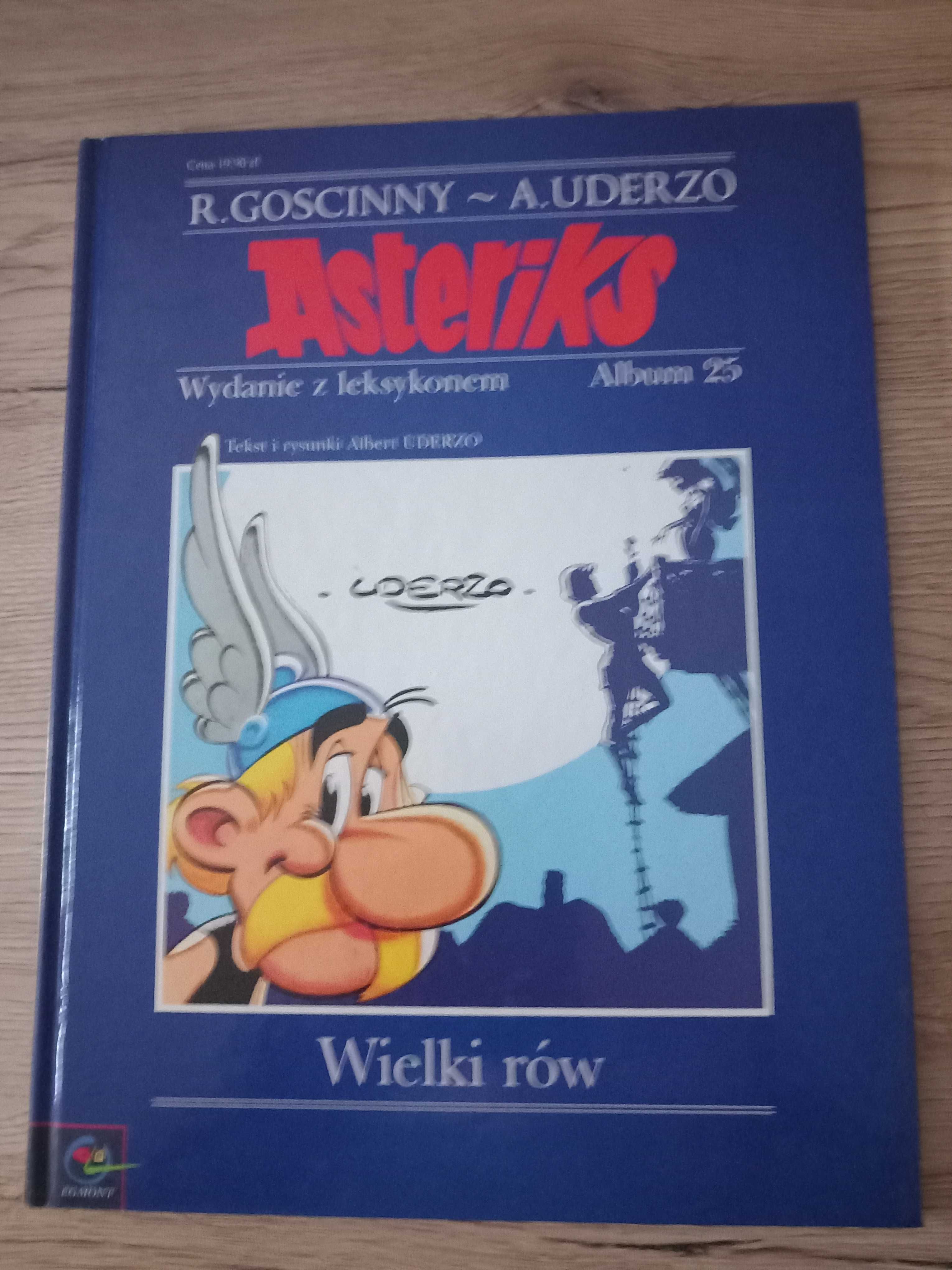 Asteriks Tom 25 Wielki rów Albert Uderzo