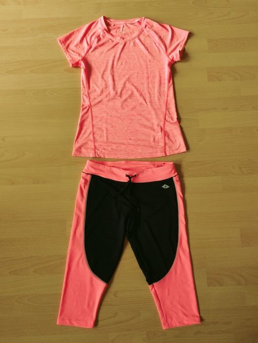 Komplet sportowy damski fitness, biegi itp roz. S/36