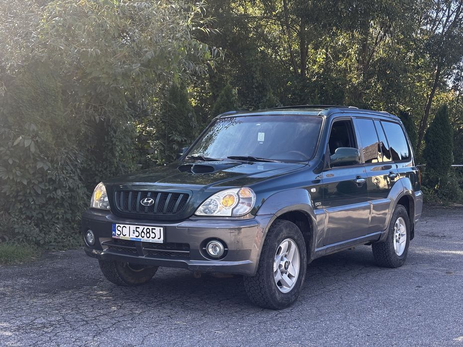 Hyundai terracan 4x4 2.9td 150km klima hak reduktor