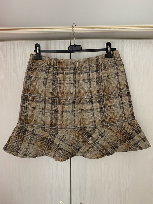 Spódniczka mini z falbaną marka Laurella XL