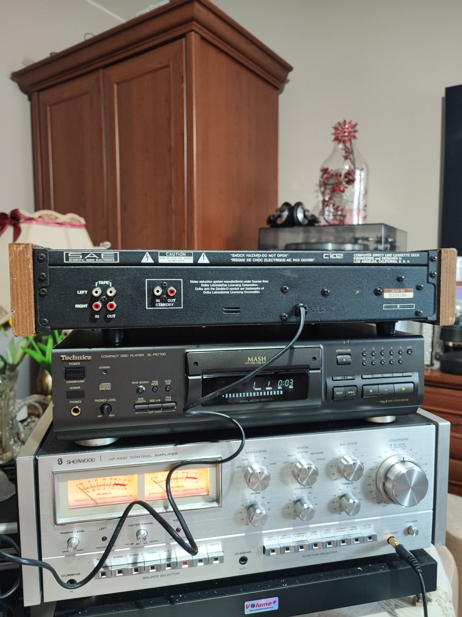 Sae C 102 magnetofon stereo
