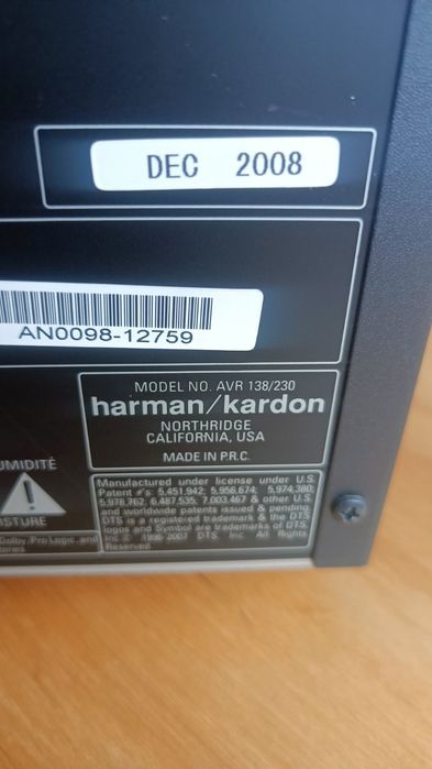 Amplituner Harman Kardon AVR 138