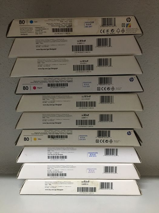 Cabeçotes hp 80 originais