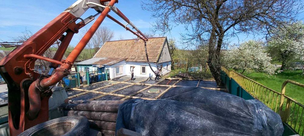 Послуги автобетононасоса, бетононасоса