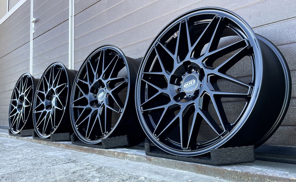 4x felgi aluminiowe Czarne 5x108 r19 et45 8,5J Alufelgi Ford/ Volo 19”