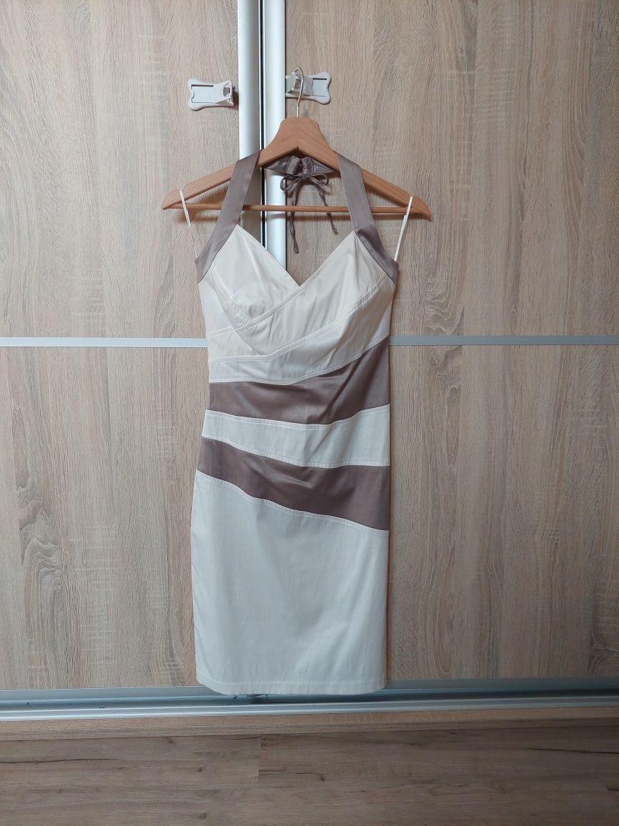 Biała (perłowa) sukienka