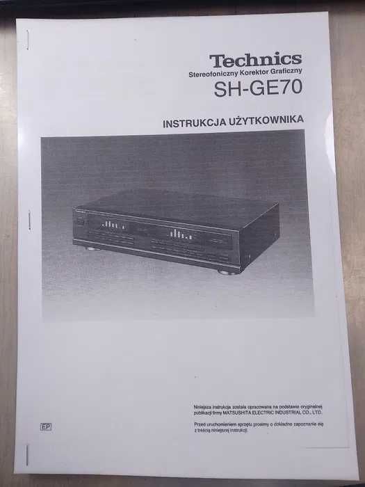 Korektor Technics SH-GE70