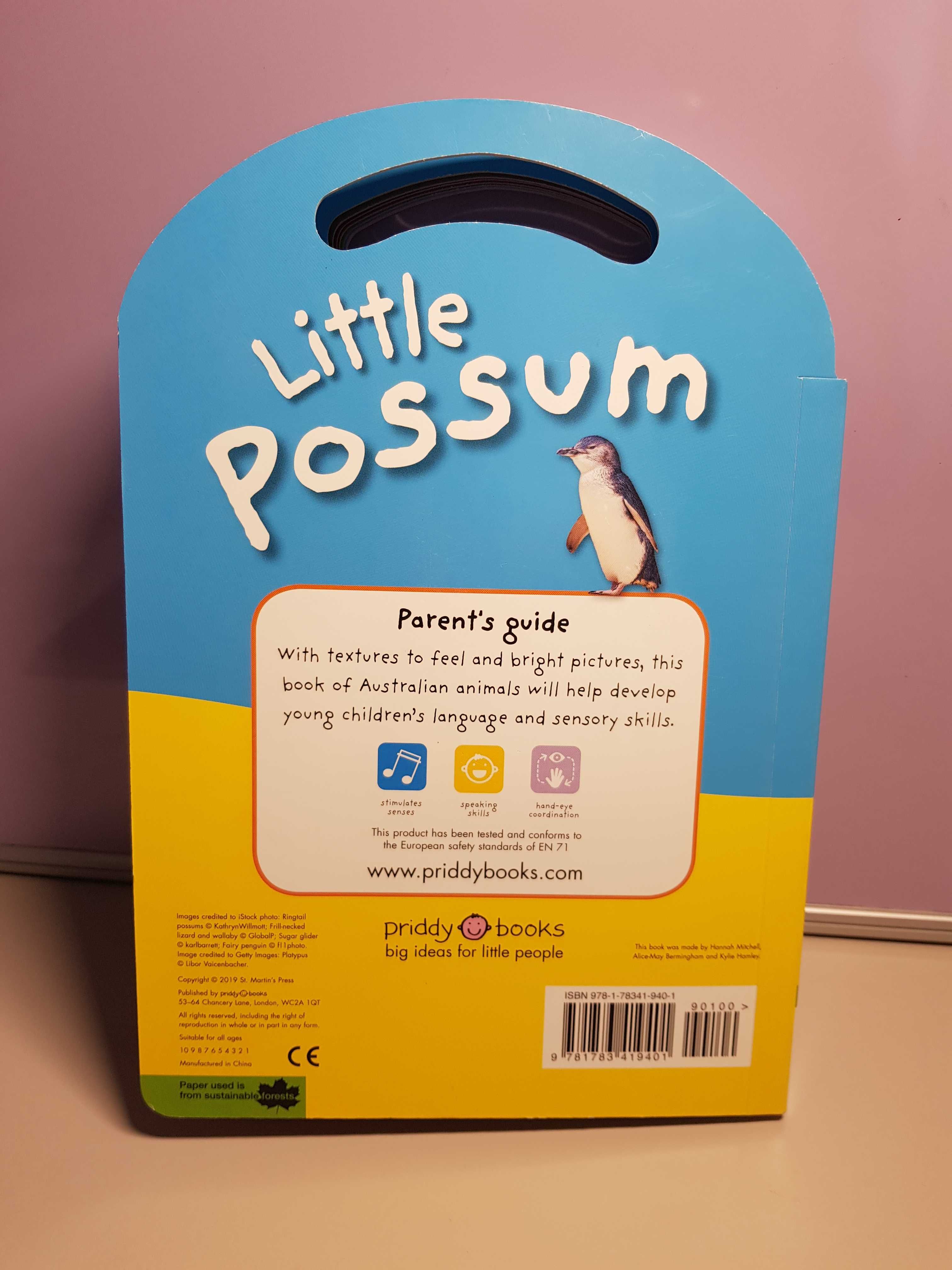 Little Possum (touch and feel book) Маленький опосум, текстурна книга