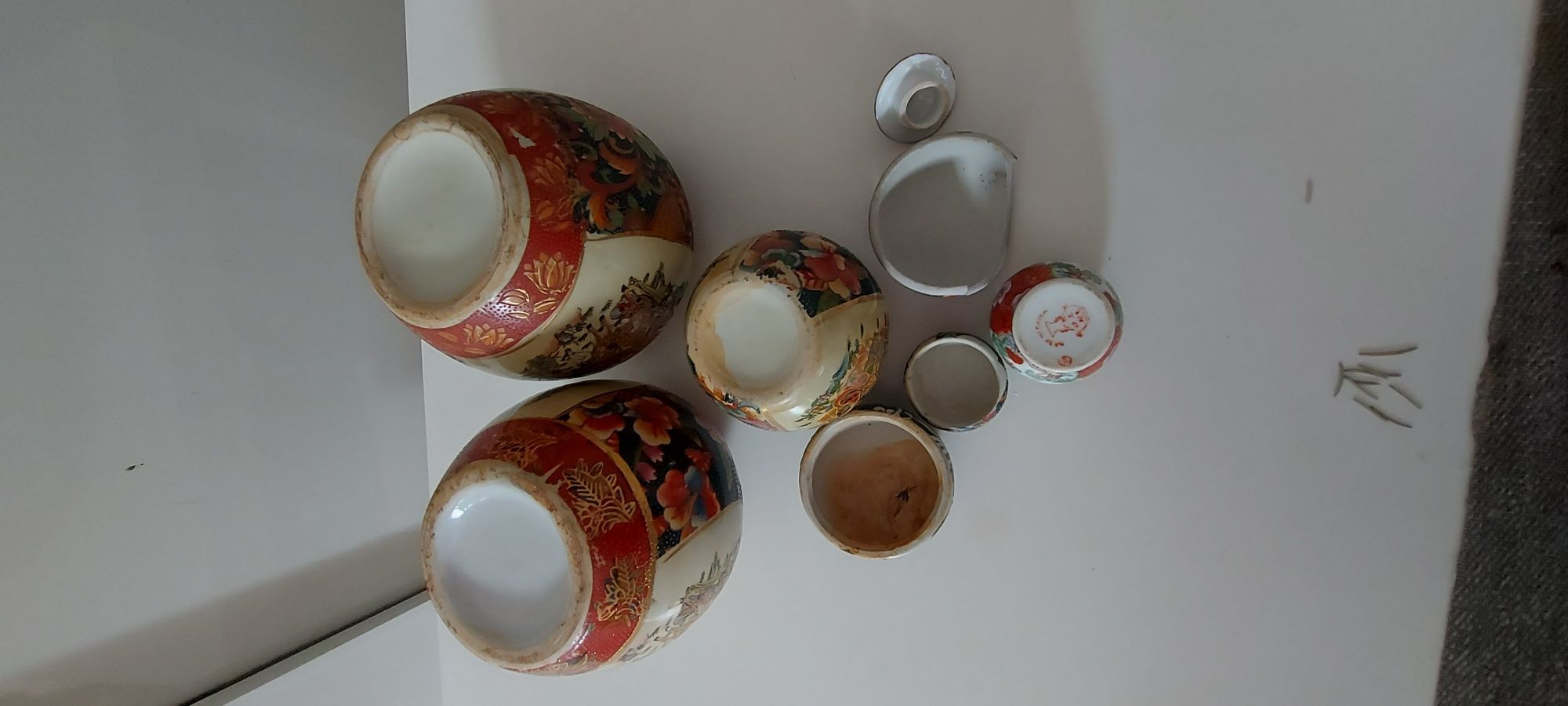 Urny, dzbany, wazony stare wzory chińskie japońskie