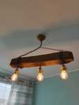 Lampa w stylu rustykalnym