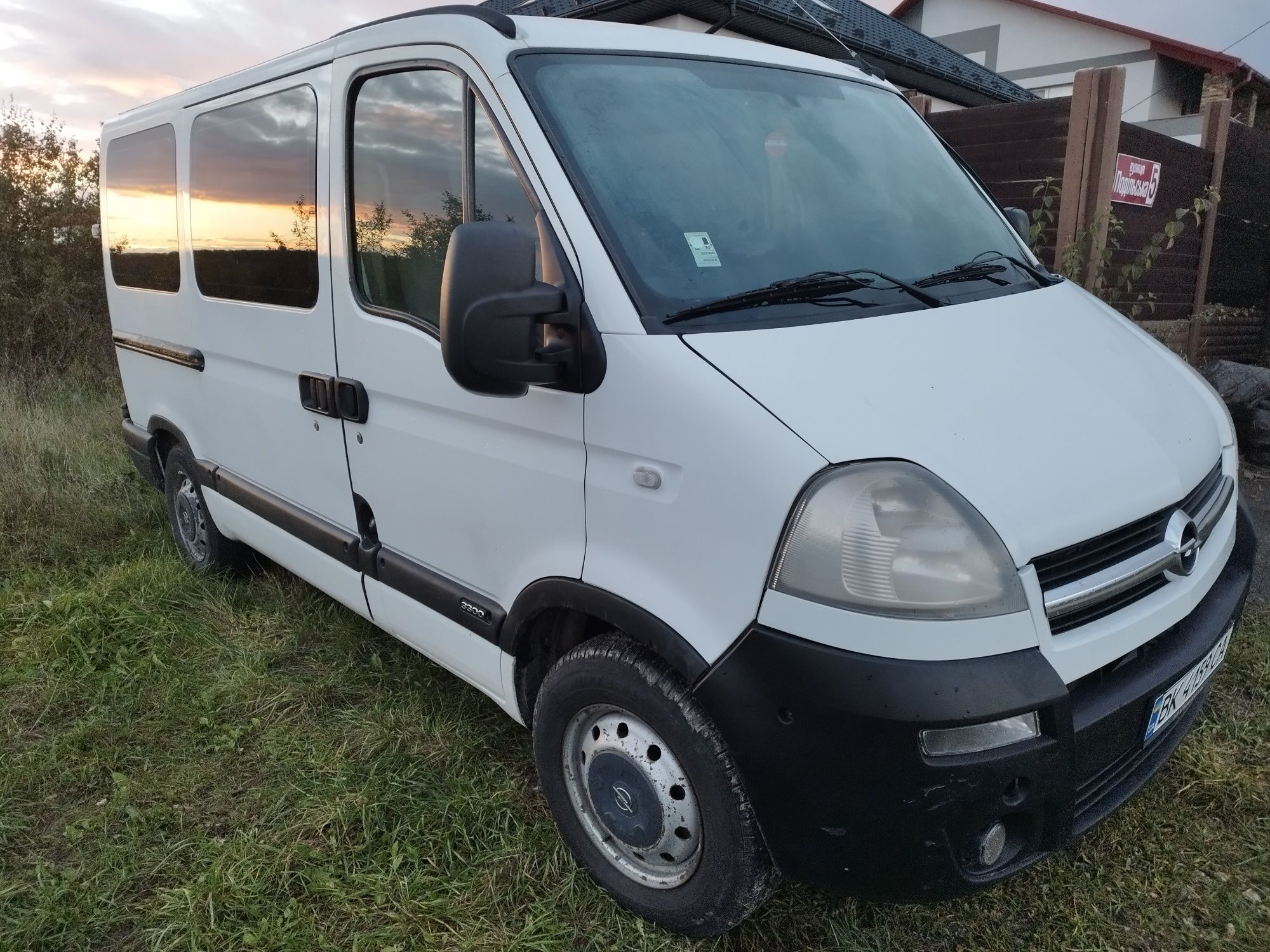 Opel movano пасажир 8+1