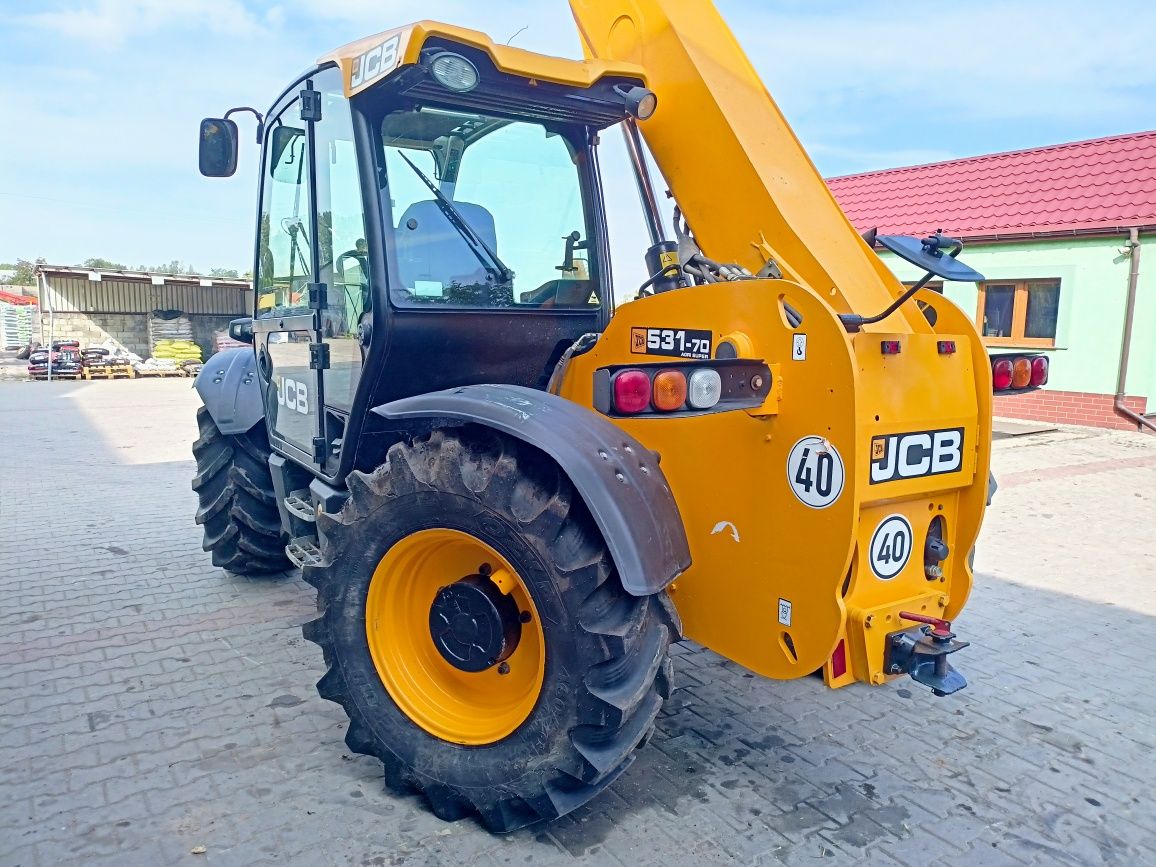 Ładowarka JCB 531-70 agri super nowe opony , 2013r, klima, umowa kupna