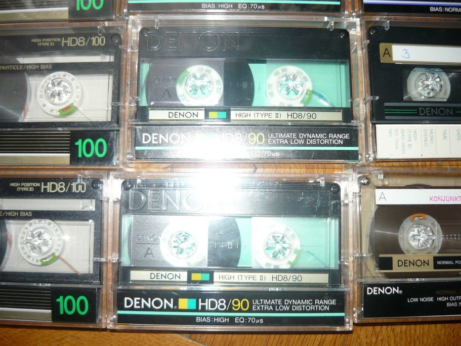 Kasety Denon typ II i I 20 szt