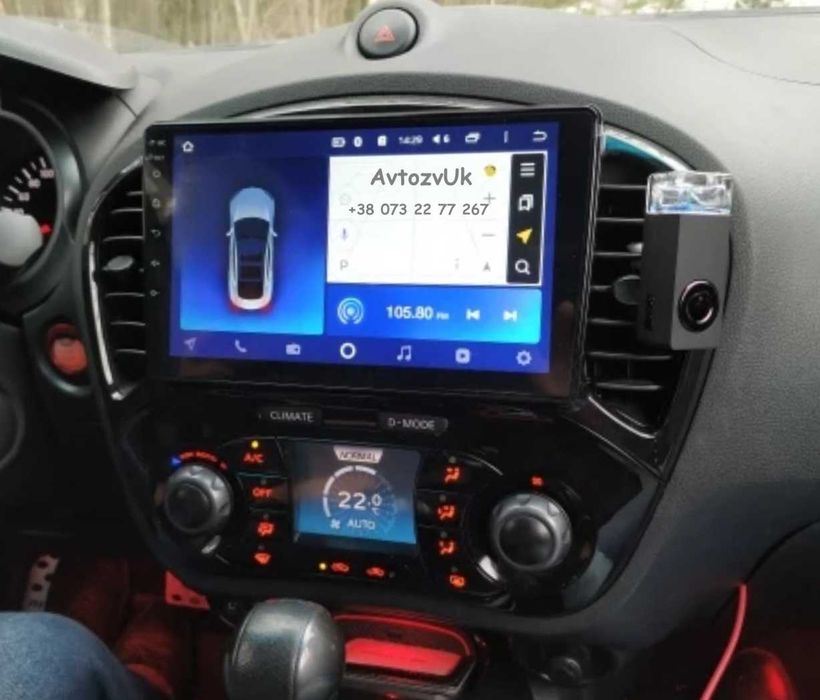 Android 14 JUKE KICKS Nissan QASHQAI Жук GPS 2 дин CarPlay Магнитола