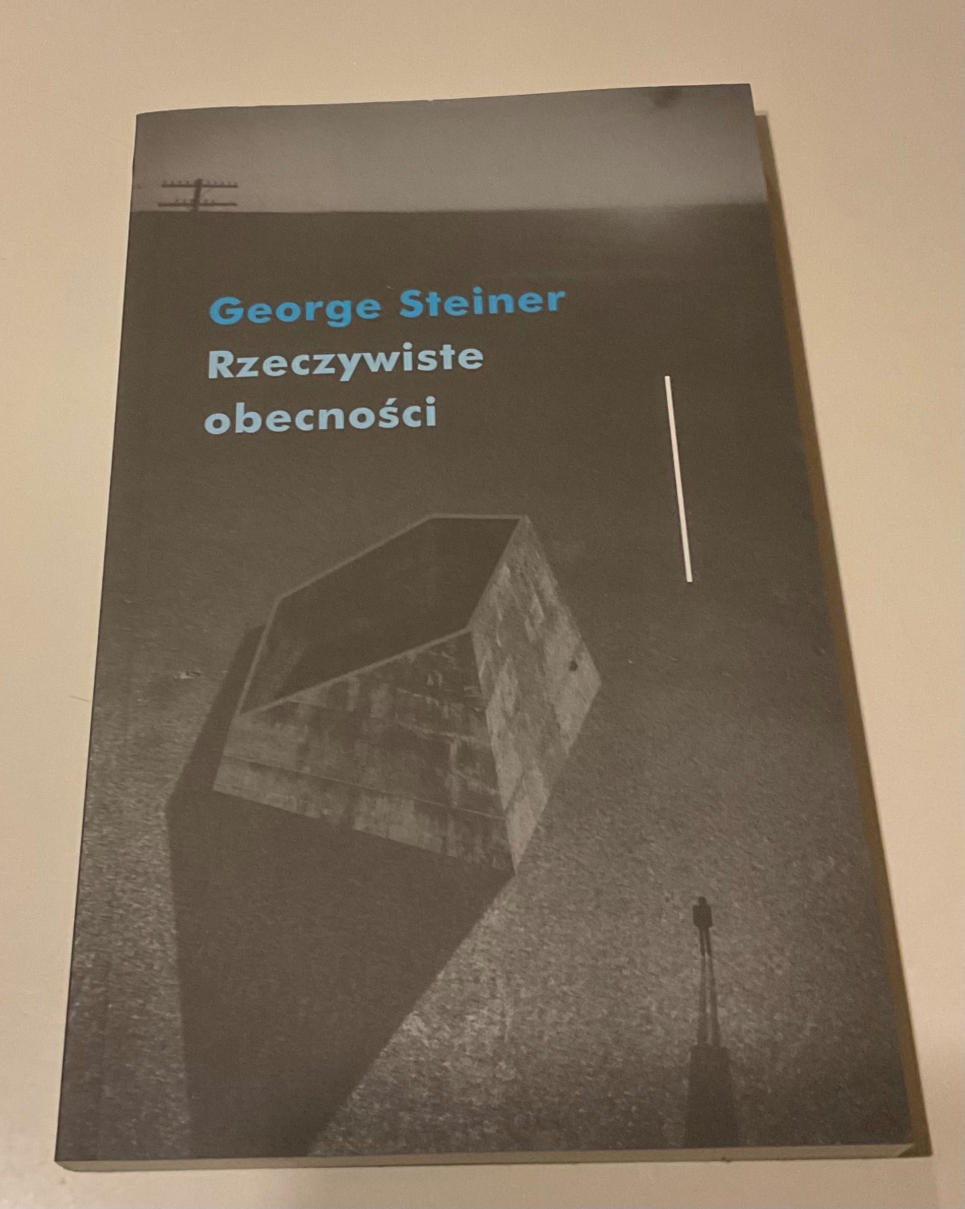 Książka GEORGE STEINER Rzeczywiste obecności