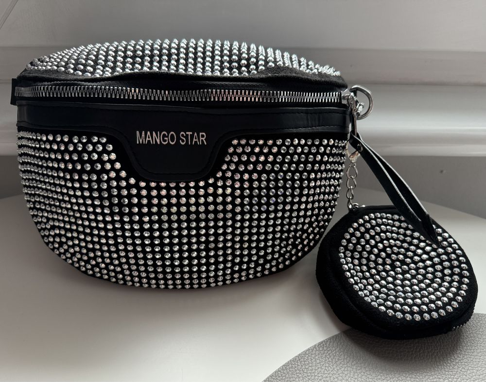 Torebka crossbody dżety bling bling