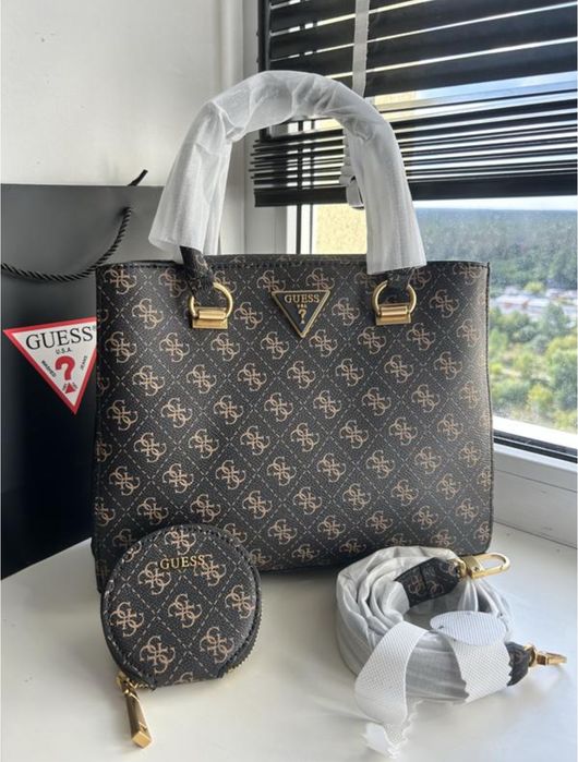 Сумка сетчел guess alexie