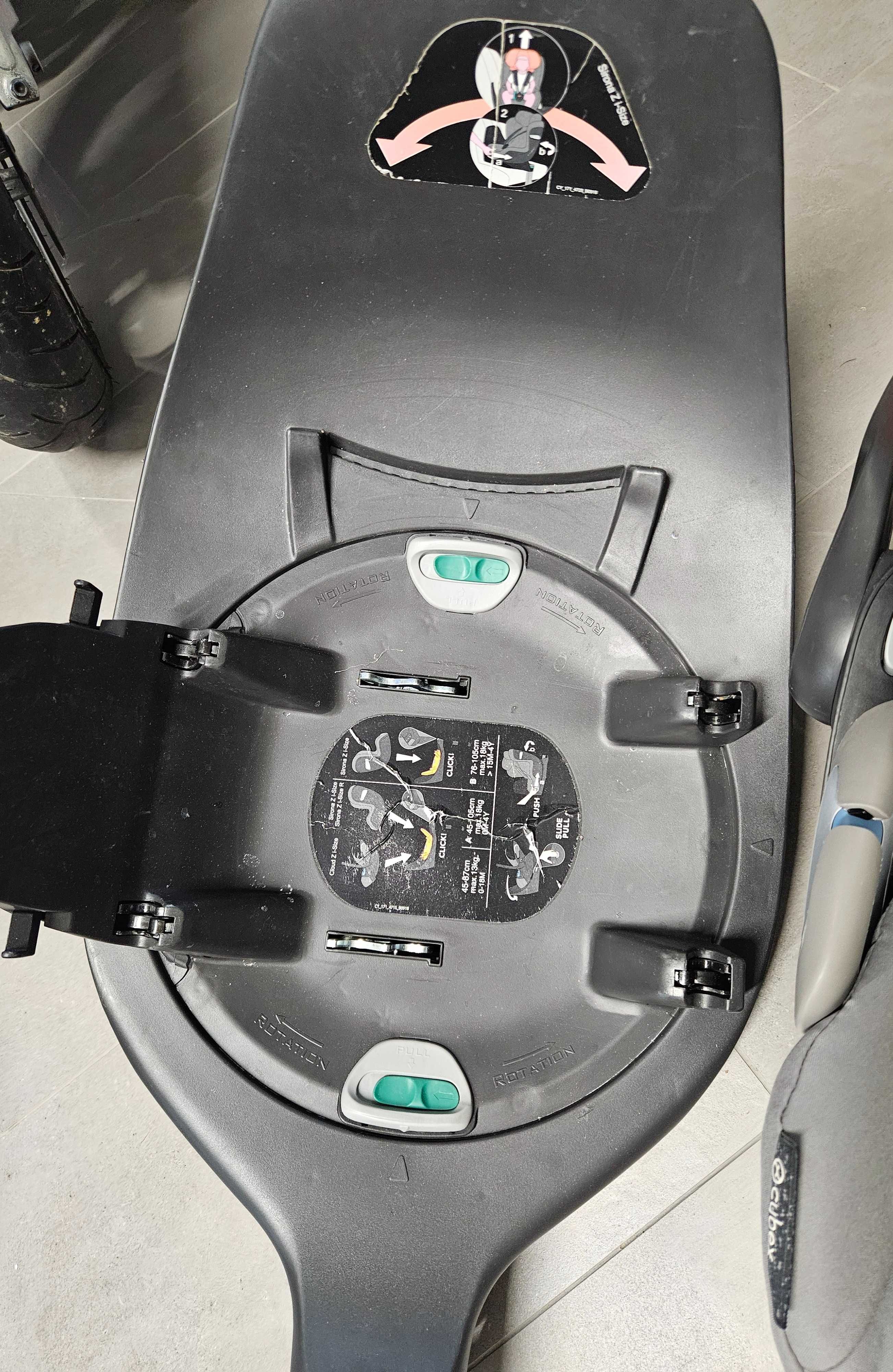 Cybex Cloud Z i-size 0-18 kg z bazą