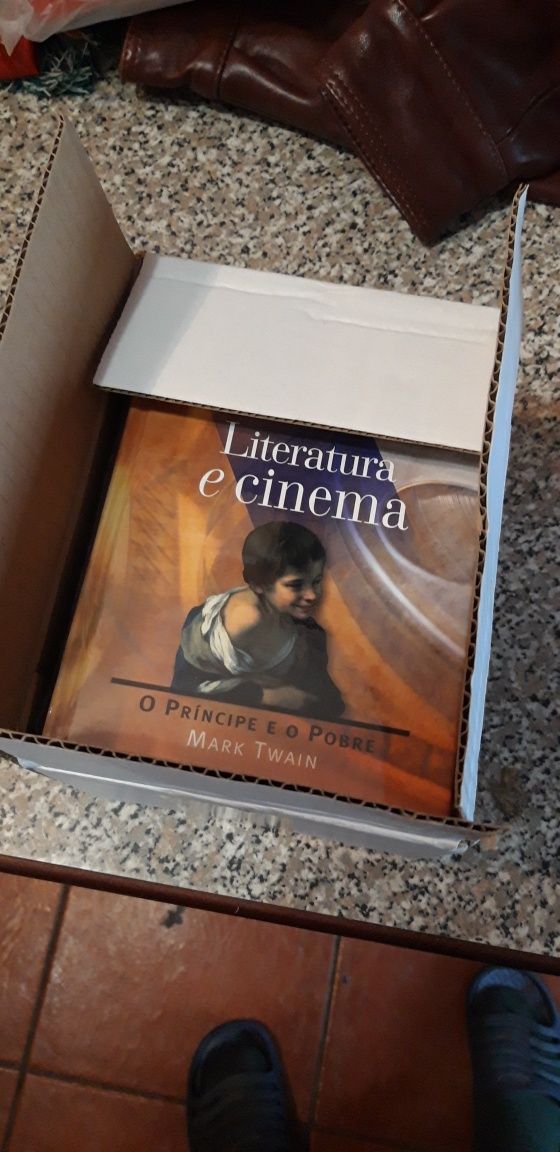 Conjunto 5 Livros Literatura e Cinema Novos