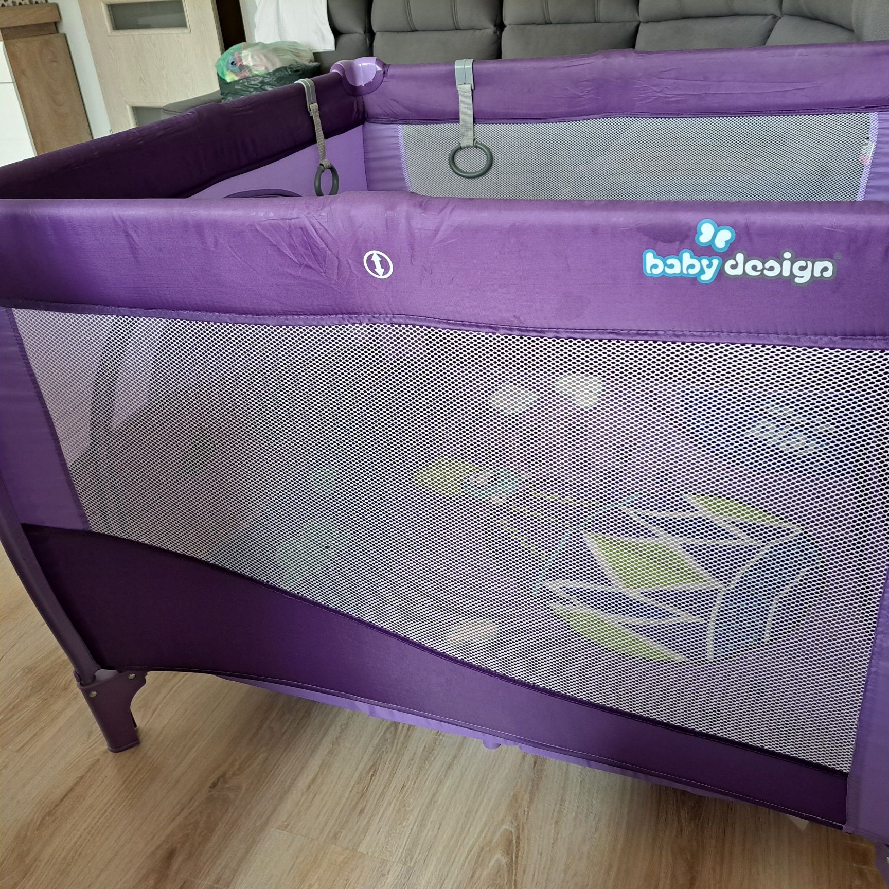 Kojec dla dzieci baby design play kosz