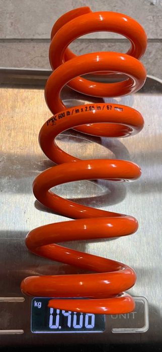 Sprężyna amortyzatora tylnego FOX Sls 500 marzocchi 67 coil shox sprin