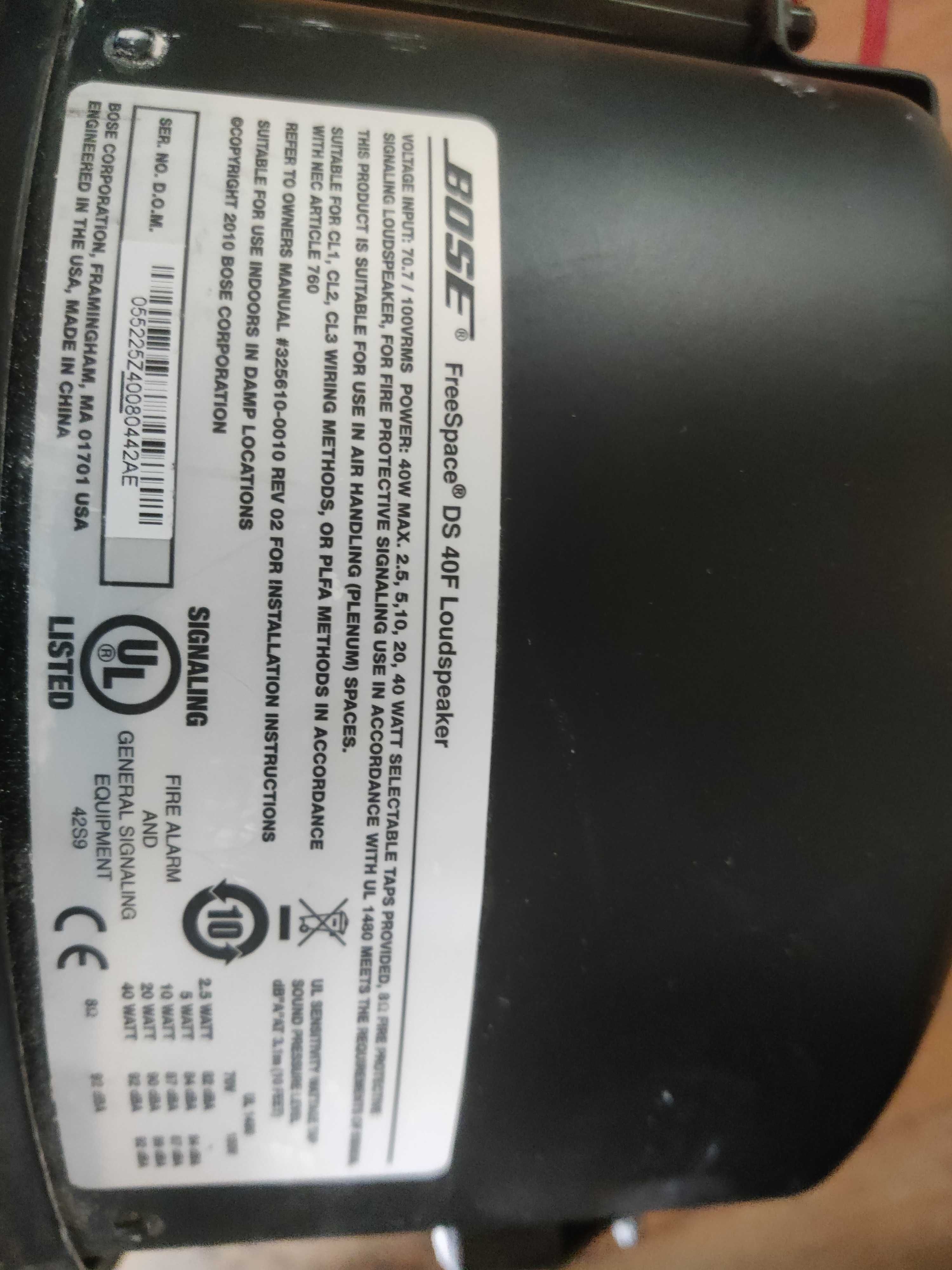 Colunas Bose Freespace DS 40F