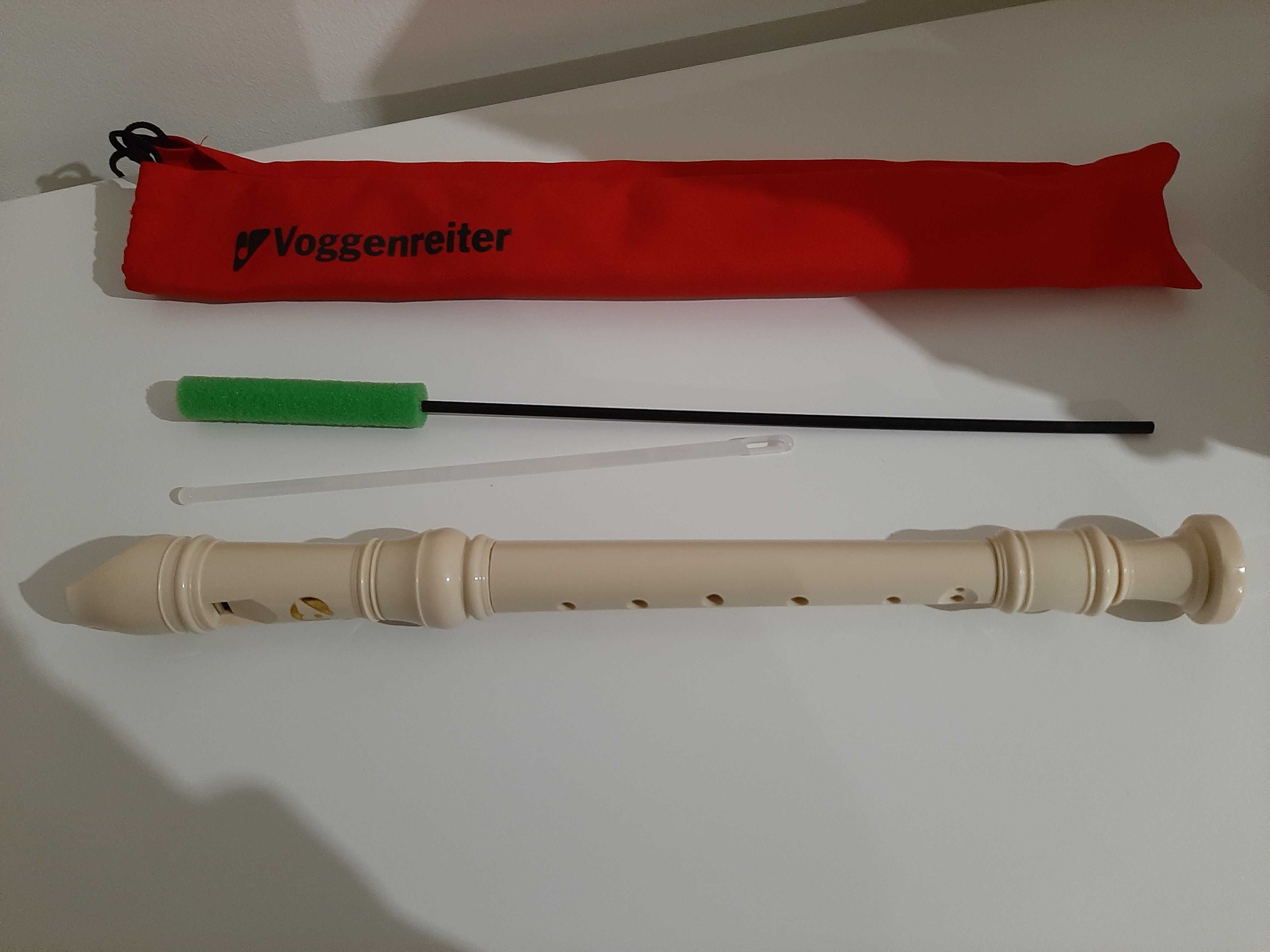 Flauta Bisel Voggenreiter com oferta de peça para limpar