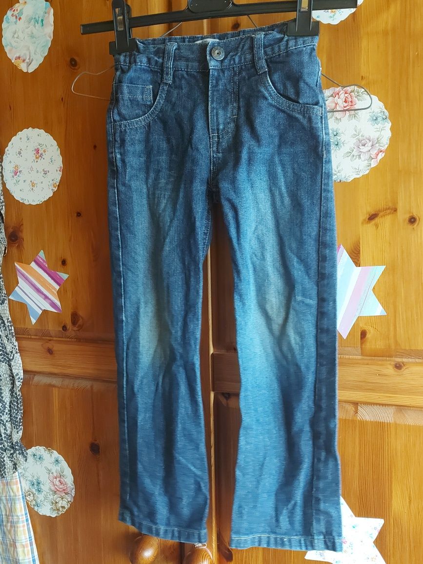 Spodnie jeans chłopięce rozmiar 104/110 firma Mamed kids