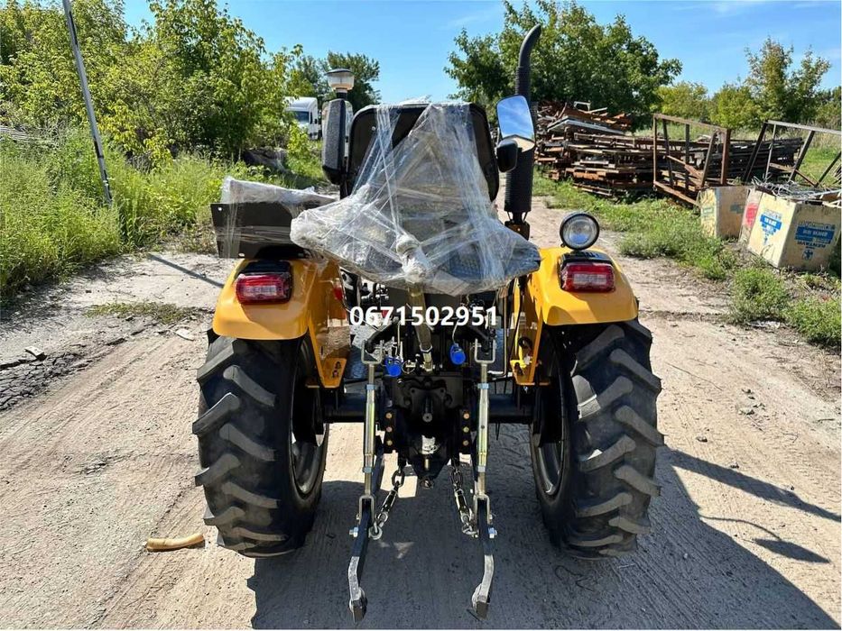 Мінітрактор Xingtai T 240 LX (жовтий) Сінтай 3-х точка доставка сервіс