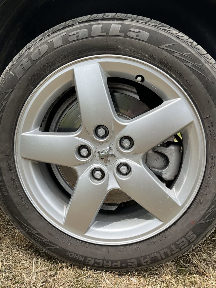 Титани/диски R16 - Peugeot 407