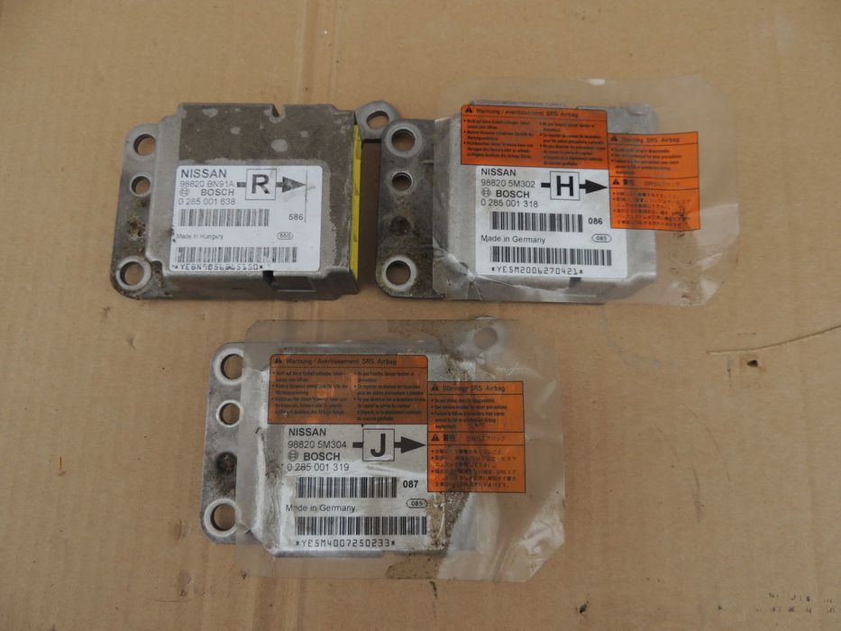 Sensor air bag poduszek powietrznych Nissan Almera N16 00,01,02,03-06