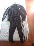 Fato de treino preto da adidas