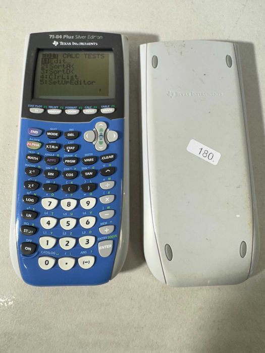 Kalkulator Graficzny naukowy Texas instruments TI-84 Plus silver editi