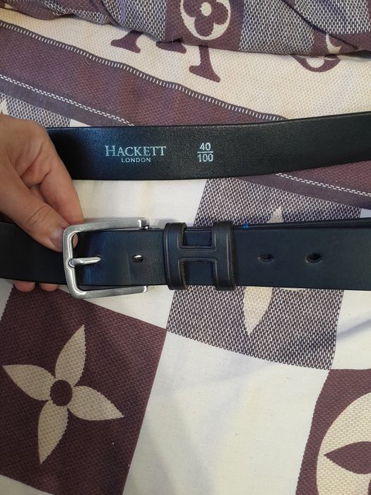 Шкіряний ремінь Hackett London ориг.