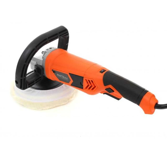Polerka samochodowa 2500W regulacja obrotów 500 - 3300RPM + rzep, filc