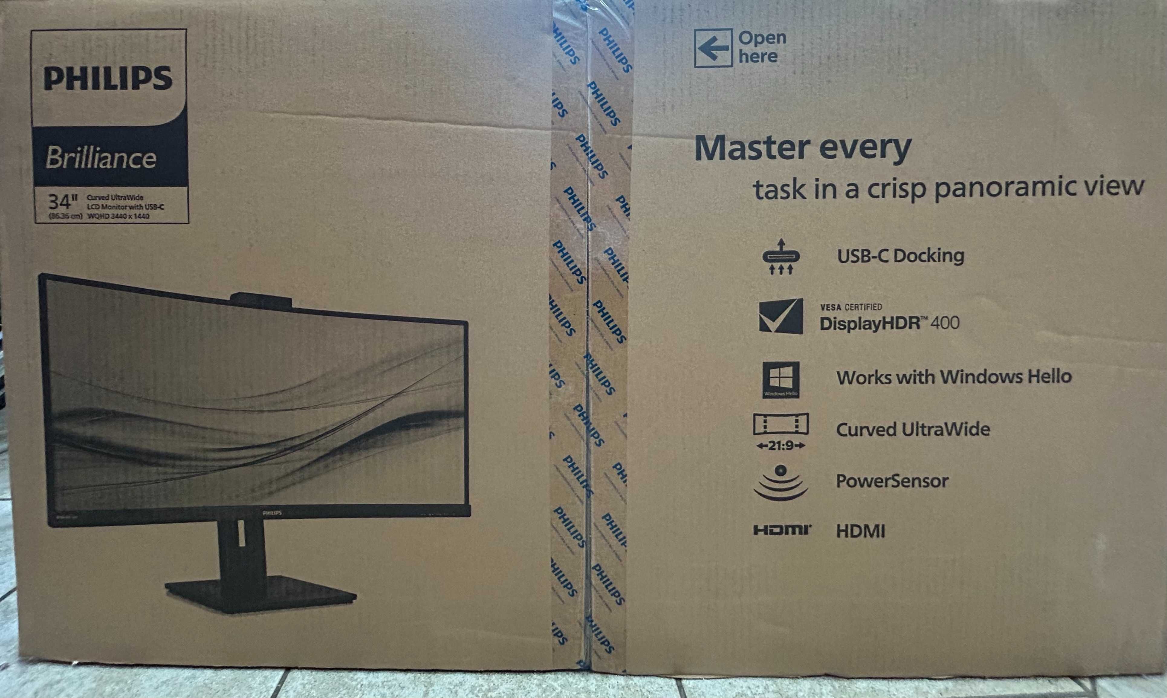 Monitor Philips 34'346P1CR/00 ***PAT KOM***