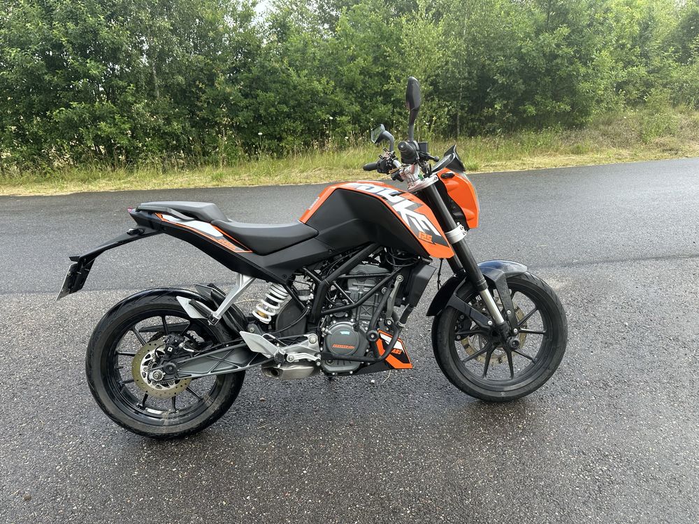 Motocykl Ktm duke 125