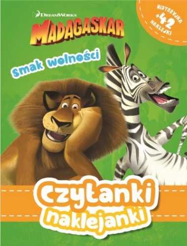 Czytanki naklejanki. Smak wolności. Madagaskar - Erica David