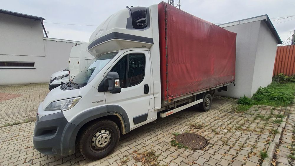 Fiat Ducato  Fiat Ducato Plandeka 10 ep - uszkodzony silnik - urwany pasek klinowy