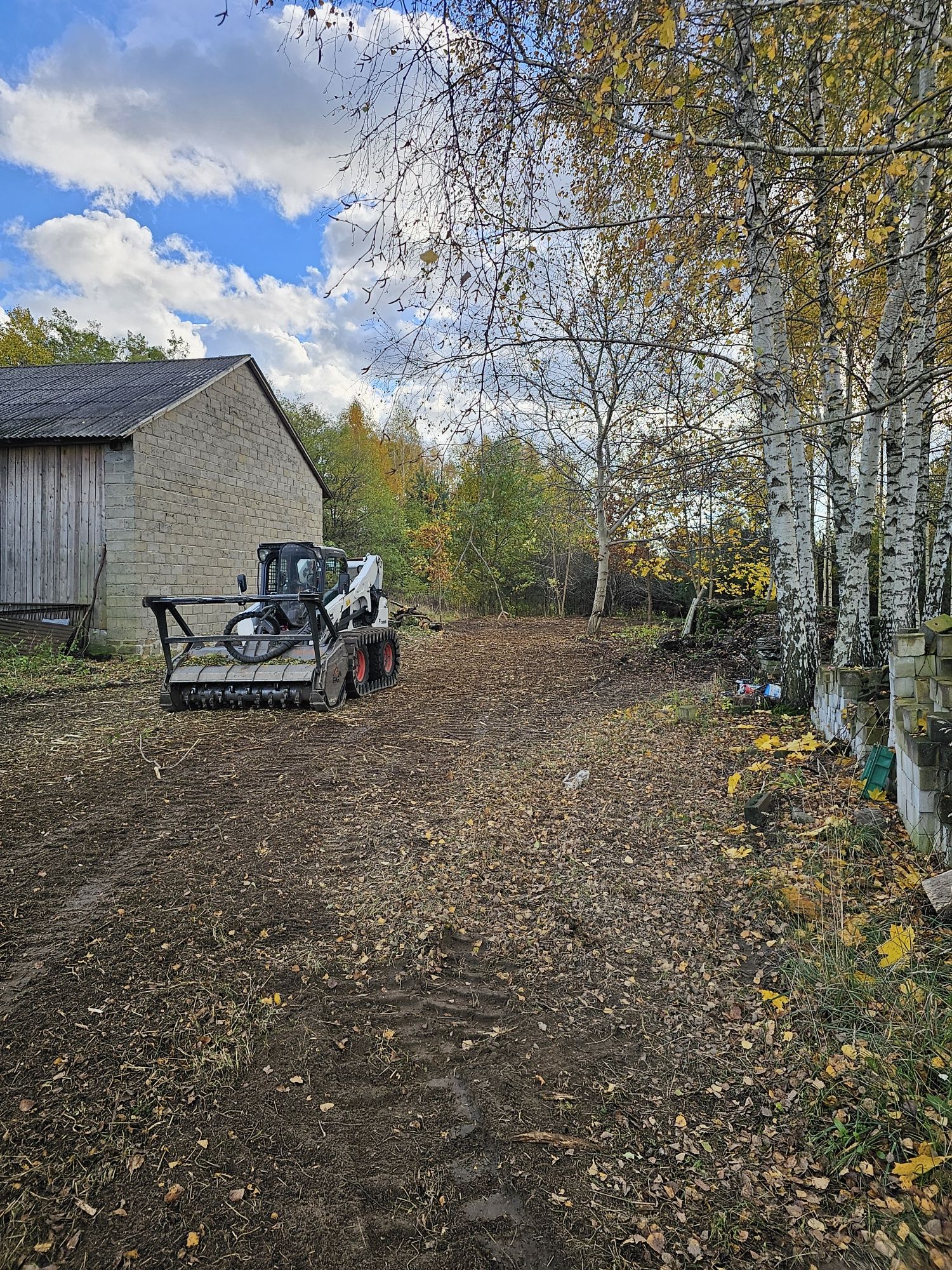 Mulczowanie, mulczer wgłębny, mulczer leśny, usługi mulczerem.
