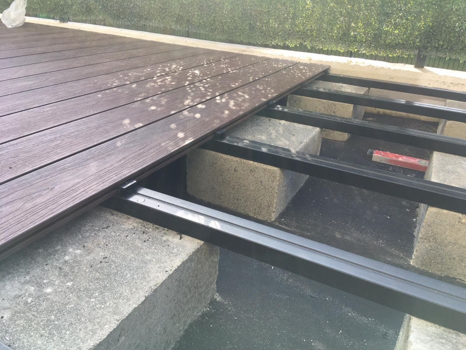 Legar do deski tarasowej - kompozyt - wym. 50 x 30 do 4m długości