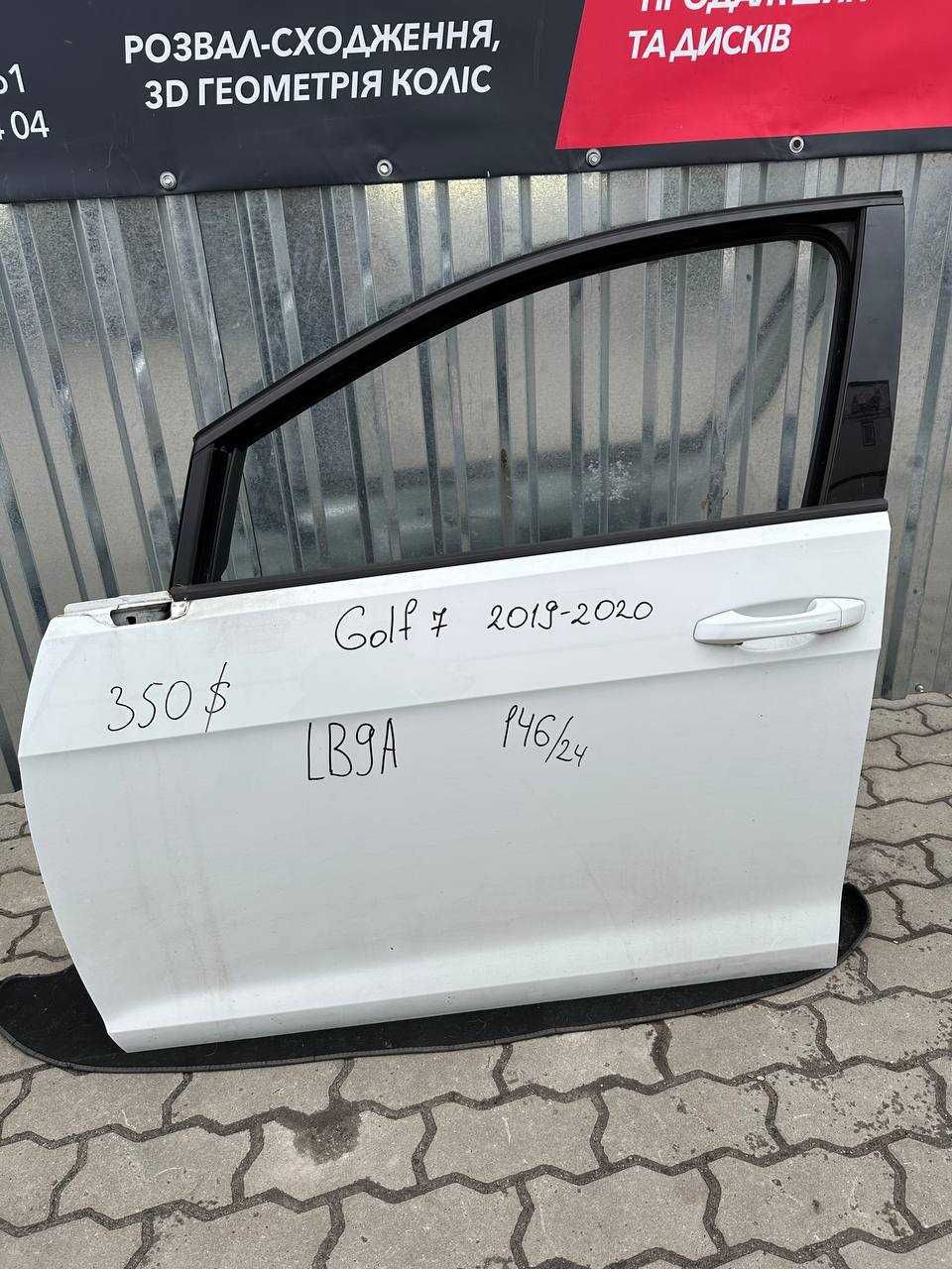 Двері Golf 7 хетчбек 2014-2020 LB9A передні та задні вживані