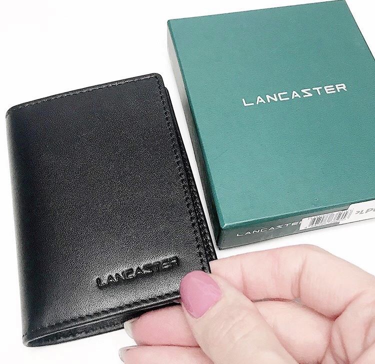 Візитниця, визитница, кардхолдер, cardholder, Lancaster, кожа, Италия