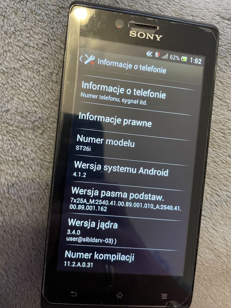 Sony Xperia J ST26i