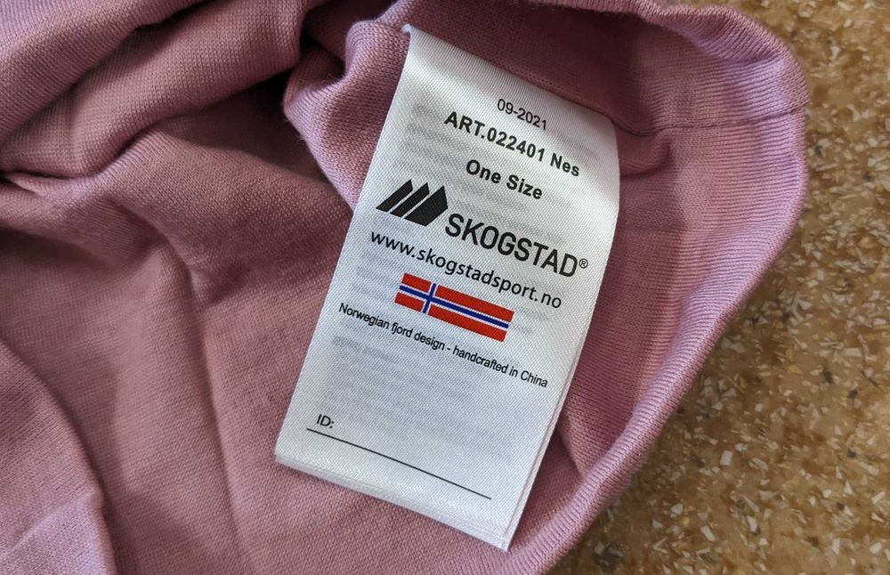 Шапка+ бафф Skogstad Merino Wool (Норвегия)