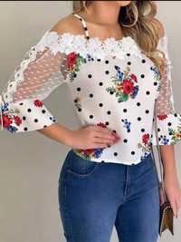 Blusa Elegante Mulher