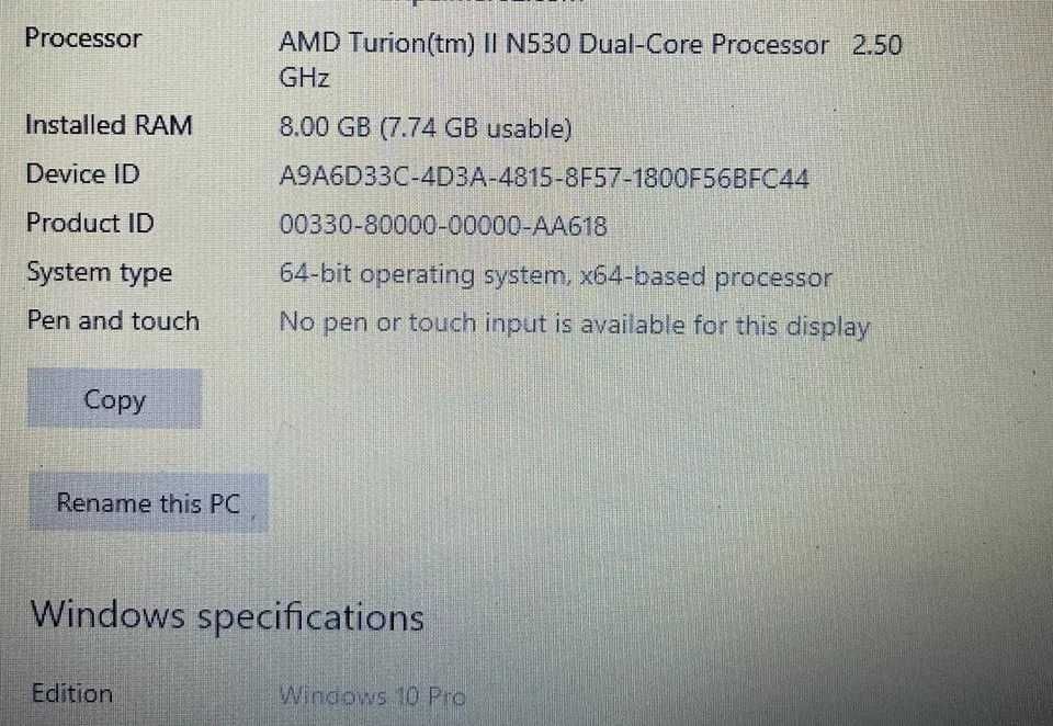HP ProBook 6555b Laptop