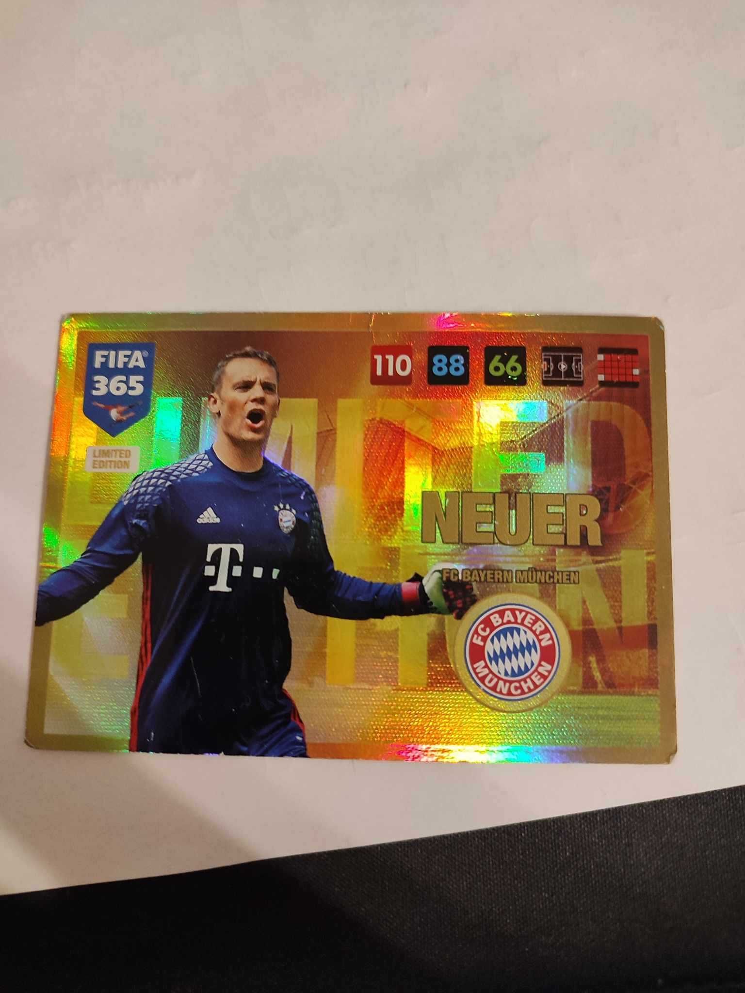 Karta Limited Edition Manuel Neuer
