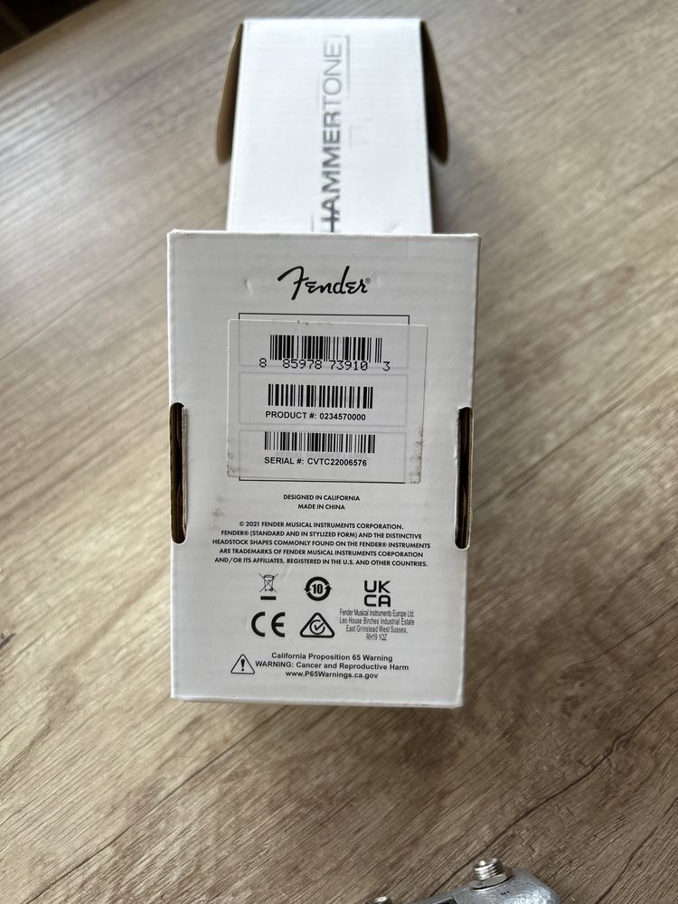 Efekt gitarowy fender distortion